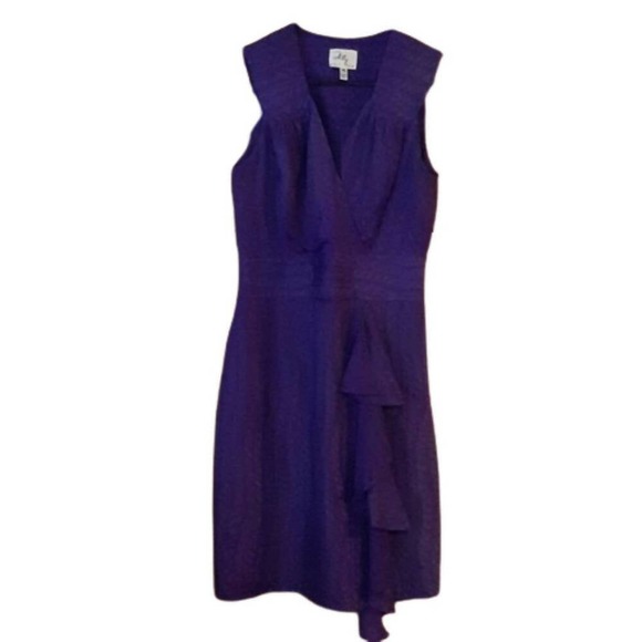 Milly Sleeveless Ruffle Front Dress - Picture 3 of 9
